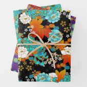 Chiyogami Yuzen Washi Style, papiervellen Inpakpapier Vel (In situ)