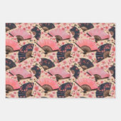 Chiyogami Yuzen Washi Style patroon Inpakpapier Vel (Voorkant 3)