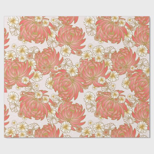 Chiyogami Yuzen Washi Style patroon Verpakkingspap Cadeaupapier (Vlak)