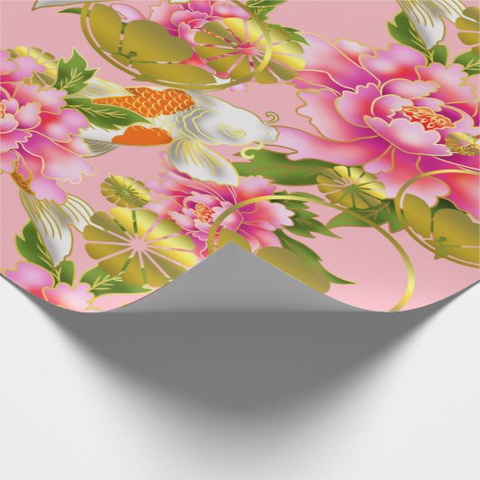 Chiyogami Yuzen Washi Style patroon Verpakkingspap Cadeaupapier (Hoek)