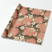 Chiyogami Yuzen Washi Style patroon Verpakkingspap Cadeaupapier (Uitgerold)
