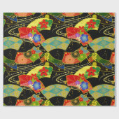 Chiyogami Yuzen Washi Styled Paper Cadeaupapier (Vlak)