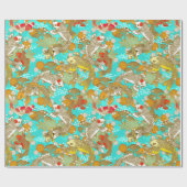 Chiyogami Yuzen Washi Styled Paper Cadeaupapier (Vlak)