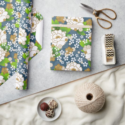 Chiyogami Yuzen Washi Styled Paper Cadeaupapier (Crafts)