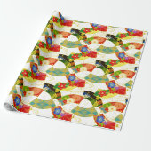 Chiyogami Yuzen Washi Styled Paper Cadeaupapier (Uitgerold)