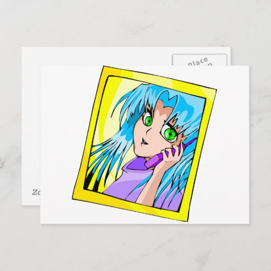 Chizu Briefkaart (Voorkant / Achterkant)