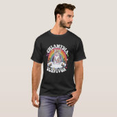 Chlamydia Overlevende Kat Meme Regenboog Mannen Vo T-shirt (Voorkant volledig)