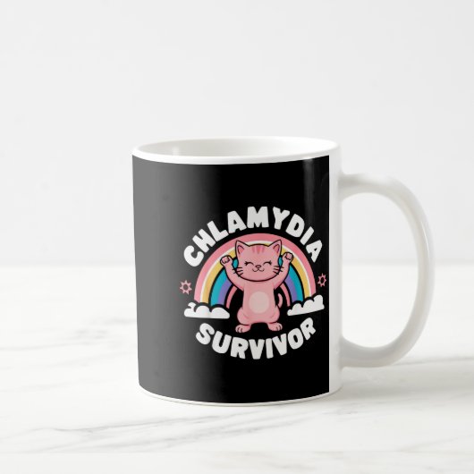 Chlamydia-overlevende koffiemok (Rechts)