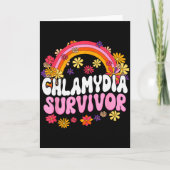 Chlamydia-overlever Funny Grafisch  Kaart (Voorkant)
