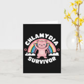 Chlamydia Survivor Kaart (Gele Bloem)