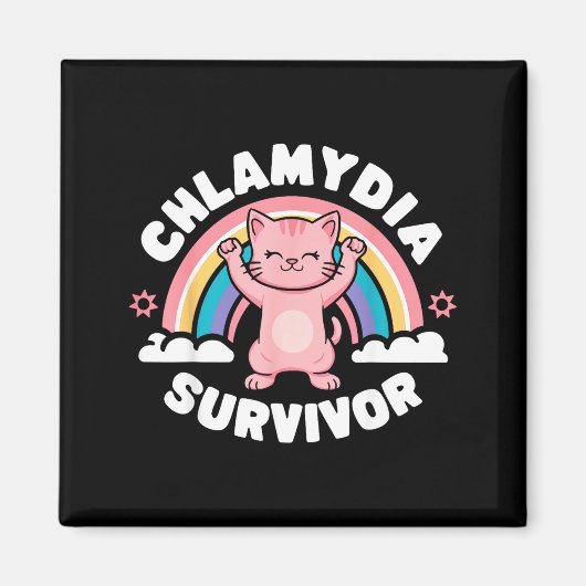 Chlamydia Survivor Magneet (Voorkant)