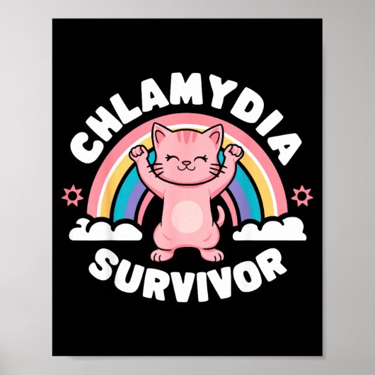 Chlamydia Survivor  Poster (Voorkant)