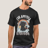Chlamydia Survivor T-shirt (Voorkant)