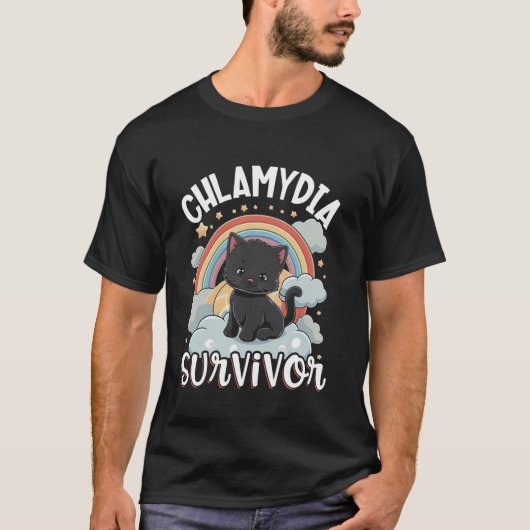 Chlamydia Survivor T-shirt (Voorkant)