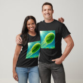 Chlamydomonas groene algen 1 t-shirt (Unisex)