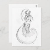 Chloe Bored 09 Briefkaart (Voorkant / Achterkant)