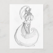 Chloe Bored 09 Briefkaart (Voorkant)