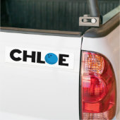 Chloe bowling bumper sticker (Op Truck)