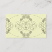 Chloe - Cream Visitekaartje (Achterkant)