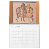 Chloe Dee Noble schilderijen ~ 2026 Kalender (Feb 2027)