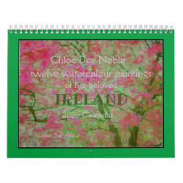 Chloe Dee Noble schildert IERLAND met Kalender 202