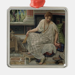 Chloe (door Edward Poynter) Metalen Ornament