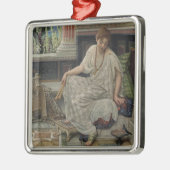 Chloe (door Edward Poynter) Metalen Ornament (Links)