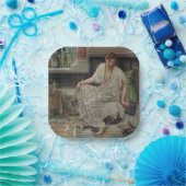 Chloe (door Edward Poynter) Papieren Bordje (Feest)