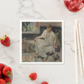 Chloe (door Edward Poynter) Servet (Insitu)