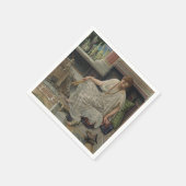 Chloe (door Edward Poynter) Servet (Hoek)