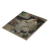 Chloe (door Edward Poynter) Tegeltje (Zijkant)