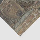 Chloe (door Edward Poynter) Tissuepapier (Detail)