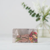 Chloe en isabel Visitekaartje (Staand voorkant)