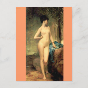 Chloe -  kunst - beroemde schilderijen - Lefebvr Briefkaart