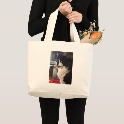 Chloe Licks Grote Tote Bag (Voorkant (product))