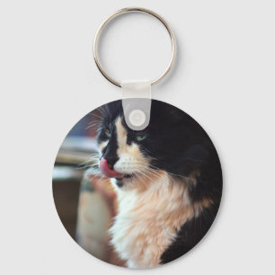 Chloe Licks Sleutelhanger