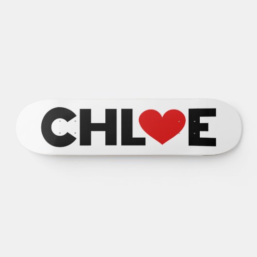 Chloe Love Skateboard (Horizontaal)