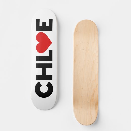 Chloe Love Skateboard (Voorkant)