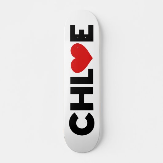 Chloe Love Skateboard (Voorkant)