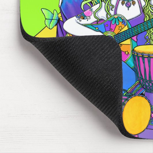 "Chloe, Melody, Harmony" Flower Fairy Mousepad Muismat (Hoek)