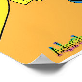 "Chloe, Melody, Harmony" - Poster met een ventilat (Hoek)