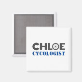 Chloe Mountain Biker Magneet (Voorkant / Achterkant)
