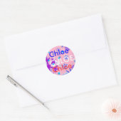 Chloe naam stickers (Envelop)