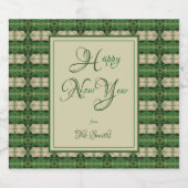 Chloe Nieuwjaar Likeurfles Etiket (Enkel label)