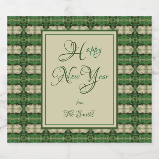 Chloe Nieuwjaar Likeurfles Etiket (Enkel label)