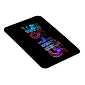 Chloe- Populaire Meisjes Namen in 3D Lights Magneet (Rechterzijde)