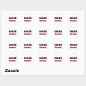 Chloe Rocks Ronde Sticker (Vel)