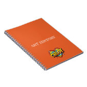 Chloe-Sinaasappel Notitieboek (Rechterzijde)