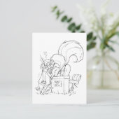 Chloe Snog O Matic Briefkaart (Staand voorkant)
