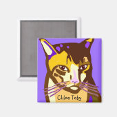 Chloe Toby Sq Magnet (Voorkant / Achterkant)